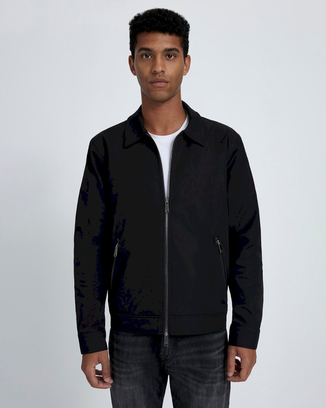 7 For All Mankind Barracuda Jacket in Black 7M928Q32BLK