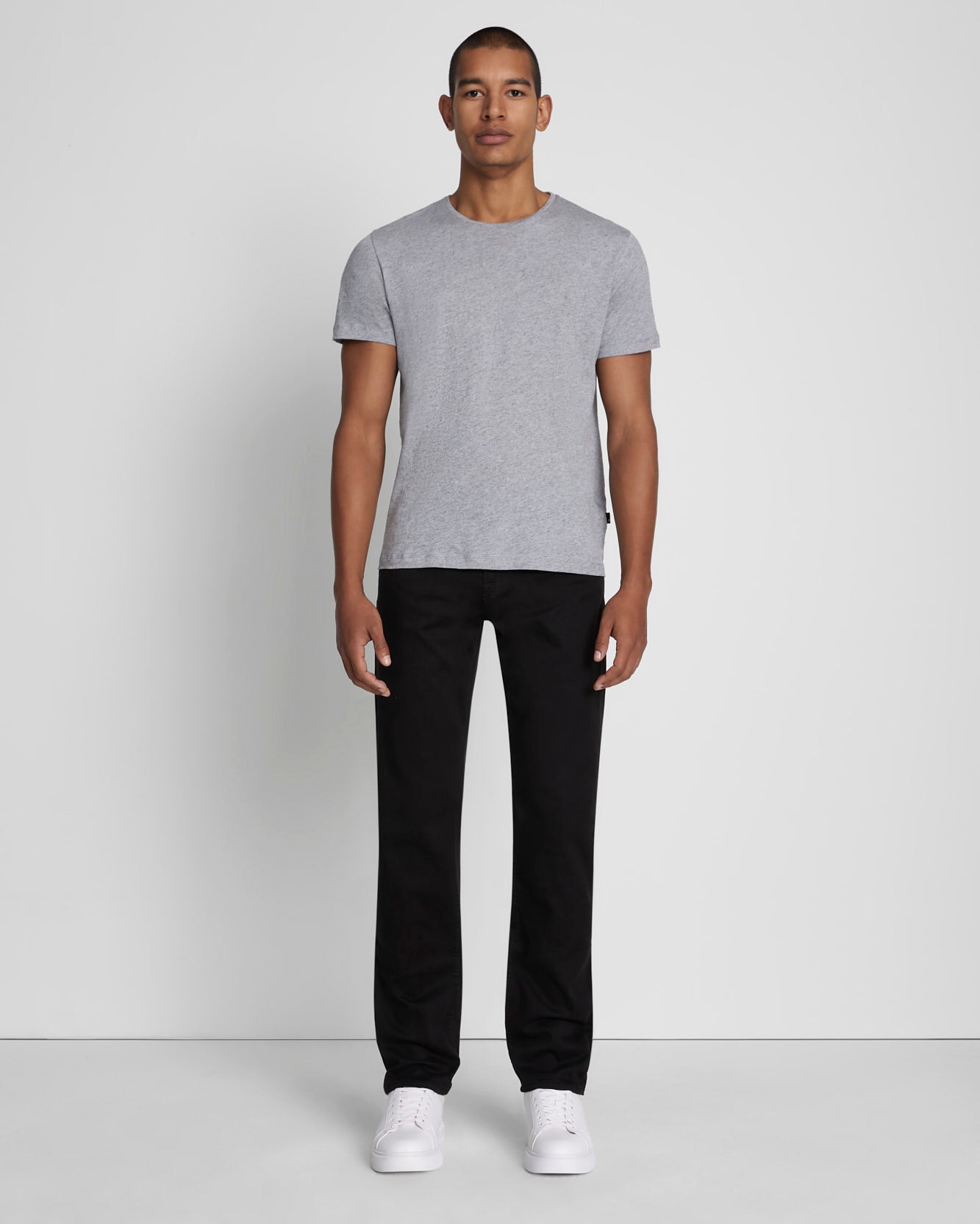 7 For All Mankind Luxe Performance Plus Slimmy in Black 7T002V60BLK